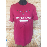 Set of Anna and Elsa Fitted Unisex T-Shirts