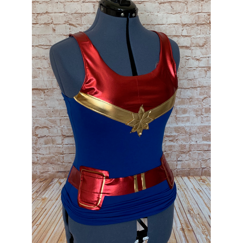 Captain marvel hot sale running shirt