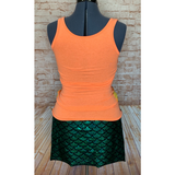 Retro Style Aquaman Inspired Women's Running Costume