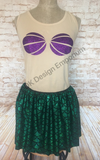 Ariel Inspired Mermaid Running Costume