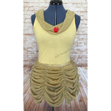 Gold Princess Running Costume, Belle Inspired