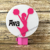 Personalized Cheerleader Night Light