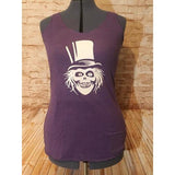 Glow in the Dark Hat Box Ghost Tri-Blend Women's Tank Top