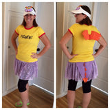 Purple Dragon Figment Inspired Running Costume