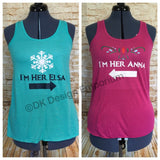 I'm Her Anna Flowy Women's Tank Top