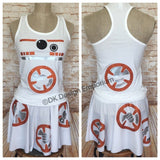Droid Running Costume, BB-8 Inspired
