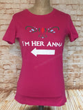Set of Anna and Elsa Fitted Women's T-Shirts