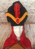 Arabian Villain Royal Vizier Turban - Jafar Inspired Hat