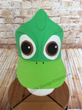 Chameleon Lizard Costume Visor