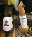 I Love Cat Poop Dog Shirt