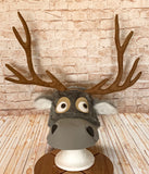 Faux Fur Sven Inspired Costume -Cartoon Reindeer Costume