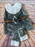 Faux Fur Sven Inspired Costume -Cartoon Reindeer Costume