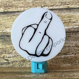 Middle Finger Night Light
