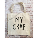 My Crap Canvas Tote Bag