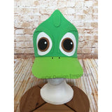 Chameleon Lizard Costume Visor