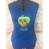 Poison Apple Tank Top - Princess Slumber Party Top - Snow White Inspired