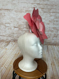 Oversized Pink Flower Headband - Giant Floral Statement Fascinator
