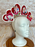 Vintage Valentine Heart Halo Headband - Retro Valentine Crown & Statement Headpiece