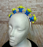 Little Green Alien Headband - Space Alien Costume Headpiece