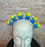 Little Green Alien Headband - Space Alien Costume Headpiece