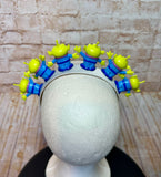 Little Green Alien Headband - Space Alien Costume Headpiece