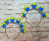 Little Green Alien Headband - Space Alien Costume Headpiece