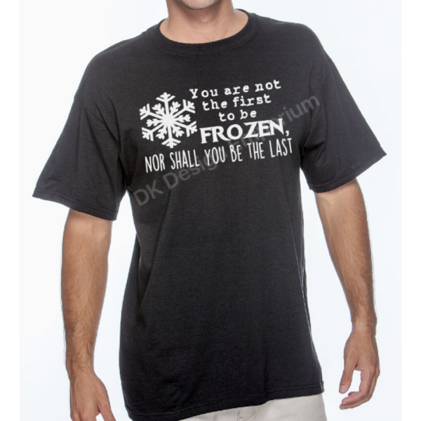 Frozen Maelstrom Mashup Unisex T-Shirt - "You are not the first, nor shall you be the last" Design