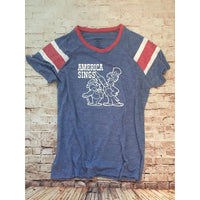 America Sings Red, White & Blue Fitted Women's Tee