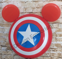 Captain America Mouse Mash-up Running Costume