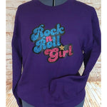 Rock and Roll Girl Sweatshirt - Darla Inspired Sweat Shirt