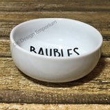 Baubles & Bling Ceramic Ring Dish