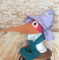 Fox Disguised as Stork Costume Hat