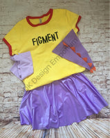 Purple Dragon Figment Inspired Running Costume