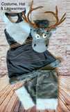 Sven Inspired Running Costume - Reindeer Sidekick Run Costume