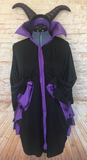 Retro Original Maleficent Inspired Running Costume - Dark Fairy Villain Costume