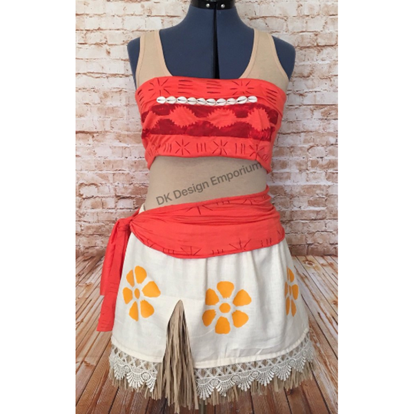 Moana inspired outfit deals
