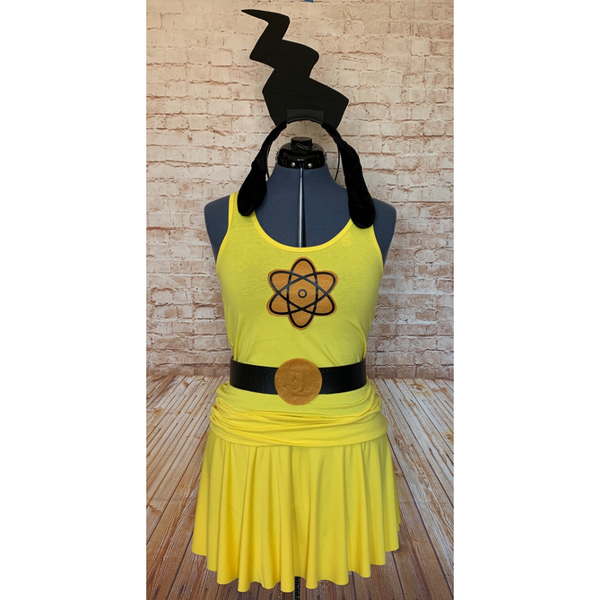 Powerline Inspired Women's Running Costume Goofy Rockstar Run Costume